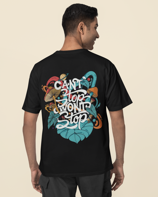 The CAN'T STOP WON'T STOP Unisex Oversized Classic T-Shirt