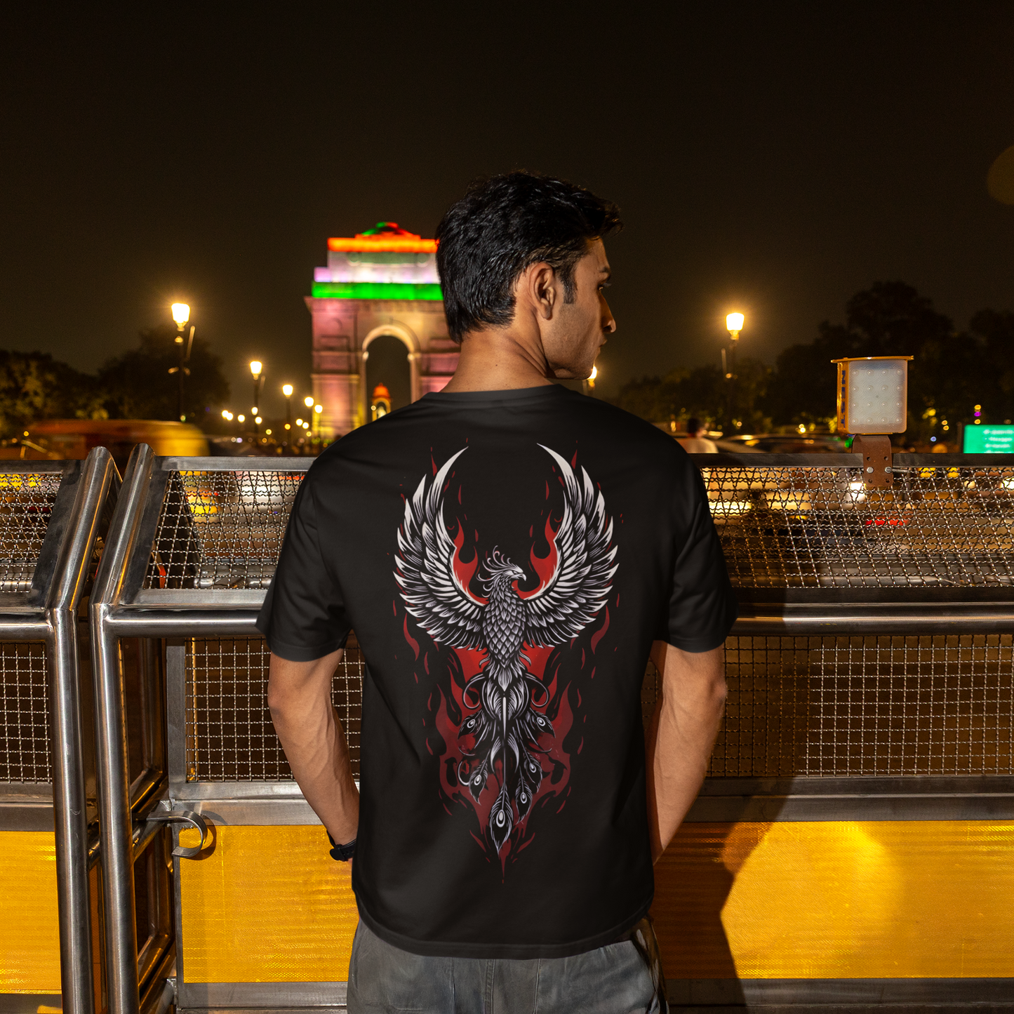 The Phoenix Unisex Oversized Classic T-Shirt