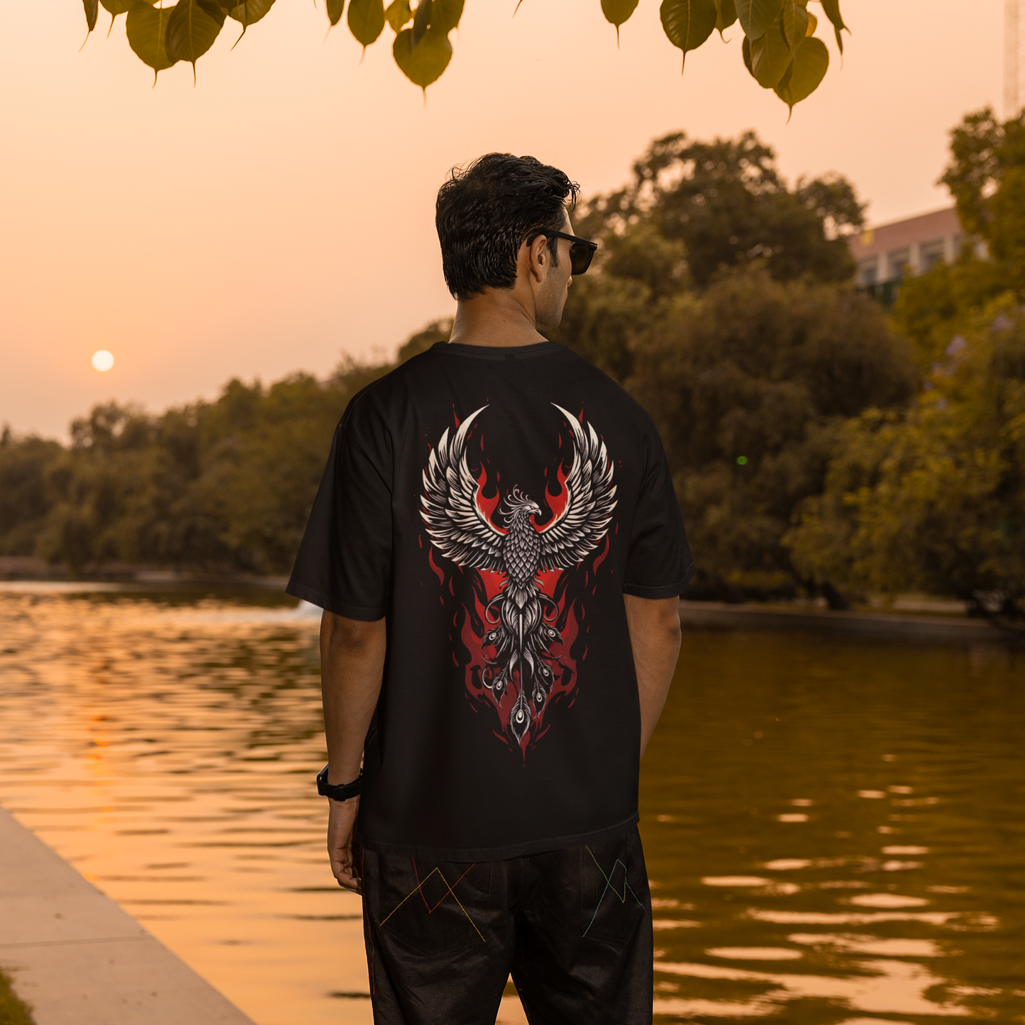 The Phoenix Unisex Oversized Classic T-Shirt
