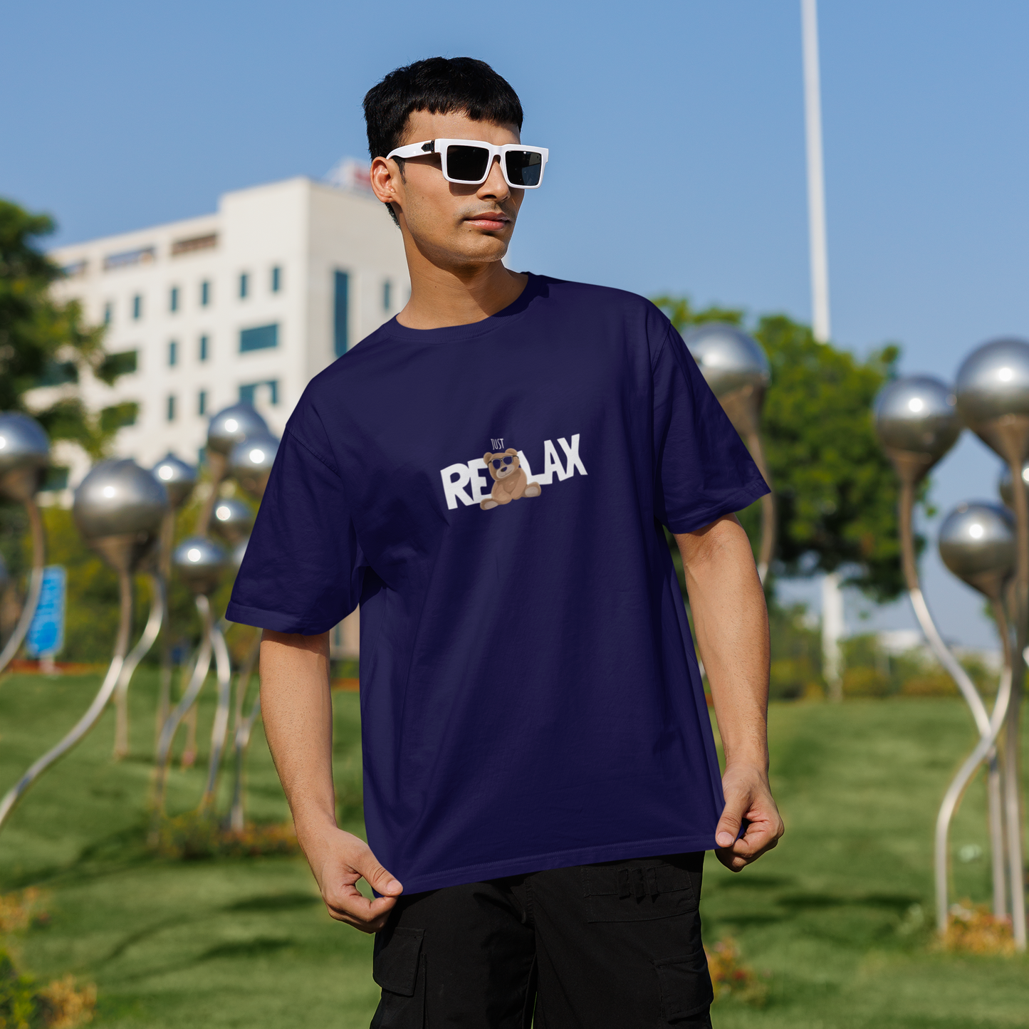 The Just Relax Unisex Oversized Classic T-Shirt