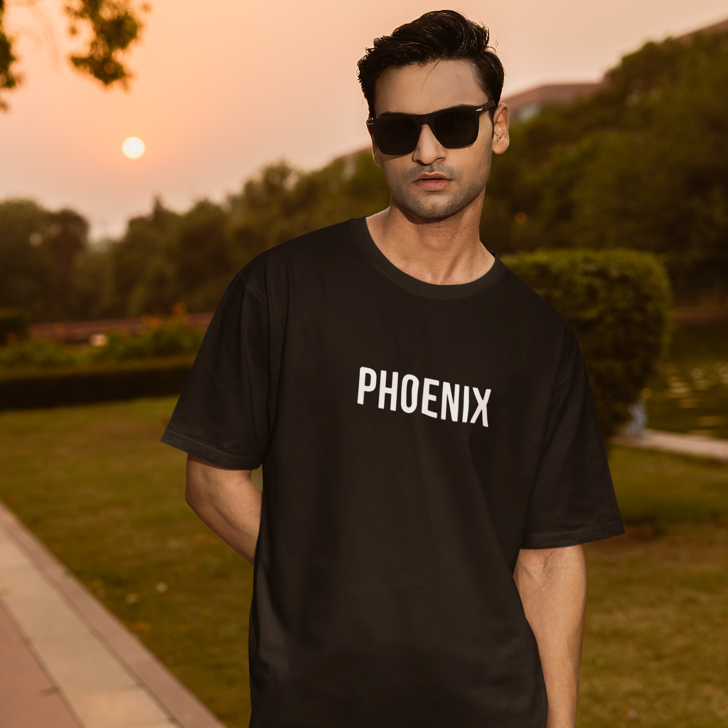 The Phoenix Unisex Oversized Classic T-Shirt
